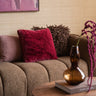 Kussen Cutie Fluffy Bordeaux - Things I Like Things I Love