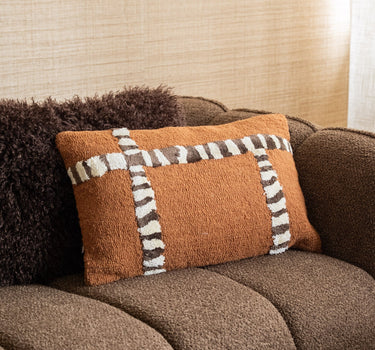 Kussen Stripescape Karamel - Things I Like Things I Love