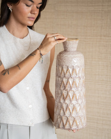 Lage Deco Vase Juli Stoneware - Things I Like Things I Love