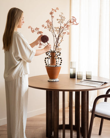 Large Deco Vase Dusa Terracotta - Things I Like Things I Love