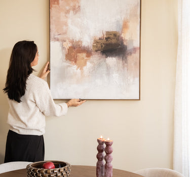 Large Hand - painted Wall Art Kendari - Things I Like Things I Love