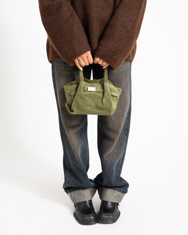 Leonie Belted Slouchy Bag Groen - Things I Like Things I Love