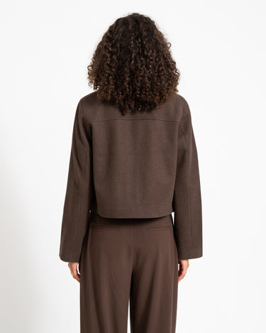 Lucy Short Jacket Chocolate Bruin/Washed - Things I Like Things I Love