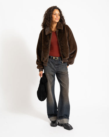 Maya Asym Top Madder Bruin - Things I Like Things I Love