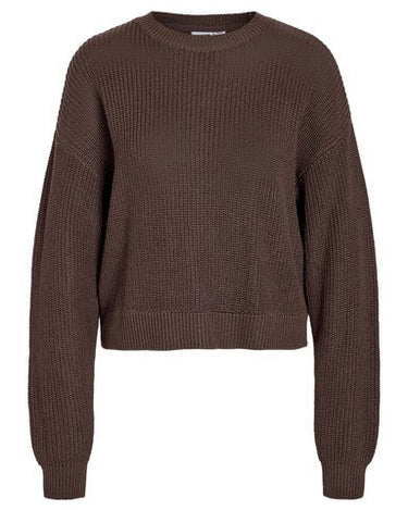 Maysa O-Neck Knit Noos Chocolate Brown - Things I Like Things I Love