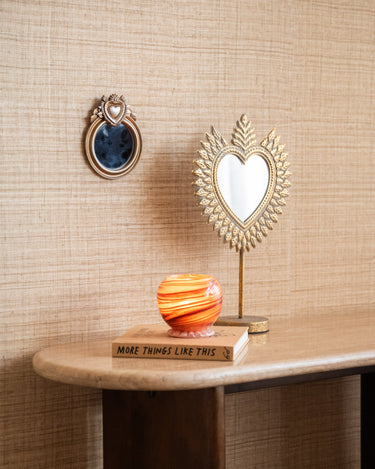 Mirror Burning Heart Gold - Things I Like Things I Love