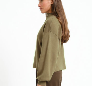 MSCH Mercy East Pullover Donkergroen - Things I Like Things I Love