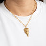 Necklace Eye of Love Gold - Things I Like Things I Love