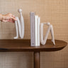 Ornament / Bookend Human Beige Head Up / Head Down - Things I Like Things I Love