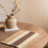 Placemat Alexia Raffia Brown - Things I Like Things I Love