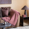 Plaid Luca Franjes Bordeaux - Things I Like Things I Love