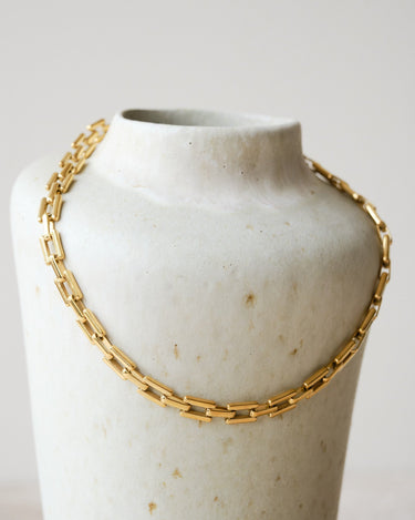 Queen Of Cubes Necklace Goud - Things I Like Things I Love