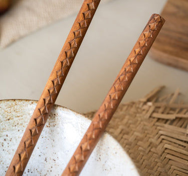 Salad Server Hommage Wood Brown - Things I Like Things I Love