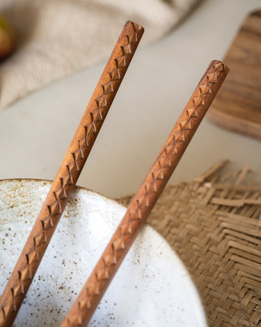 Salad Server Hommage Wood Brown - Things I Like Things I Love