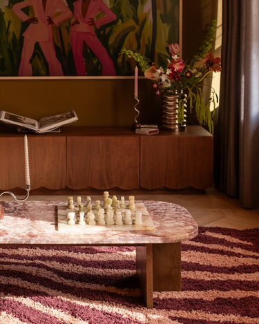 Salontafel Haussmann Roze Marmer - Things I Like Things I Love
