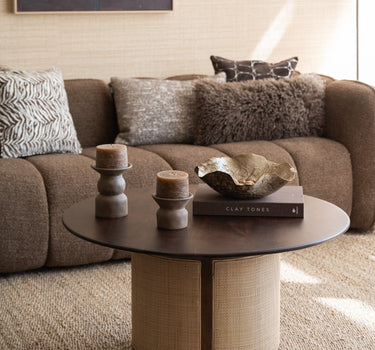 Salontafel Meso Rond Hout - Things I Like Things I Love