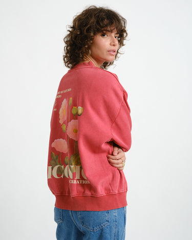 Sandra Wash Crew Rhythmic Red - Things I Like Things I Love