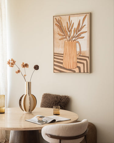 Schilderij Bladeren in Vaas - Things I Like Things I Love