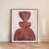 Schilderij Hearth Bruin - Things I Like Things I Love