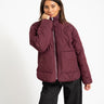 Serena Mid Quilted Jacket Winetasting - Things I Like Things I Love