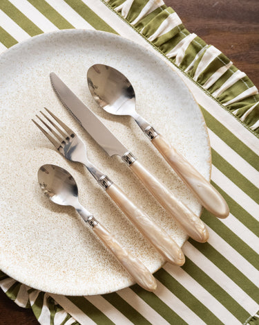 SET OF 24 - Cutlery Set Pearl - Things I Like Things I Love