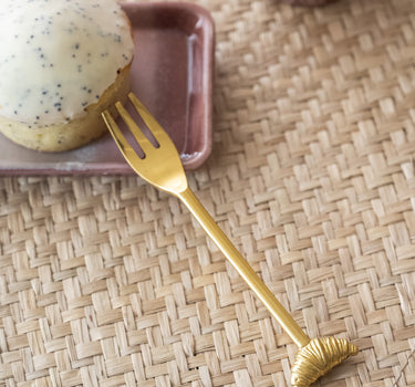 SET VAN 2 - Vorkjes Croissant Messing - Things I Like Things I Love