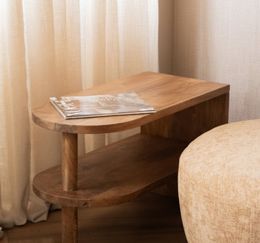 Side Table Arco Mango Wood - Things I Like Things I Love