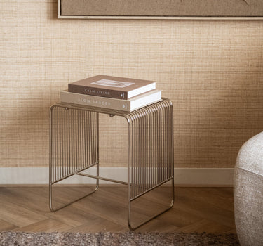 Side Table Wireworks Chrome - Things I Like Things I Love