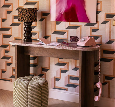 Sidetable Haussmann Bordeaux/Pink - Things I Like Things I Love