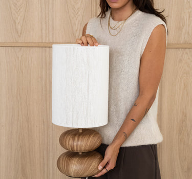 Table Lamp Ellano Wood - Things I Like Things I Love