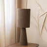 Table Lamp Micky Bouclé Brown - Things I Like Things I Love