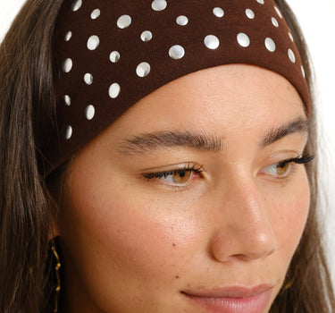 TILTIL All Over Studs Headband Bruin - Things I Like Things I Love