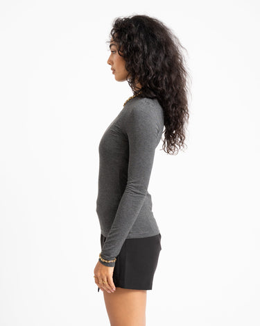 TILTIL Anni Higneck Longsleeve Donkergrijs - Things I Like Things I Love