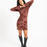 TILTIL Anya Turtle Neck Dress Red - Things I Like Things I Love