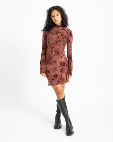TILTIL Anya Turtle Neck Dress Red - Things I Like Things I Love