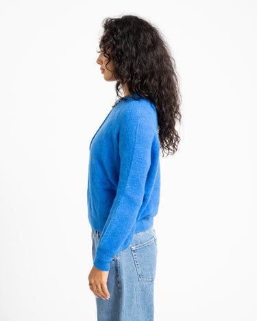 TILTIL Arya Button Up Knit Blue One Size - Things I Like Things I Love