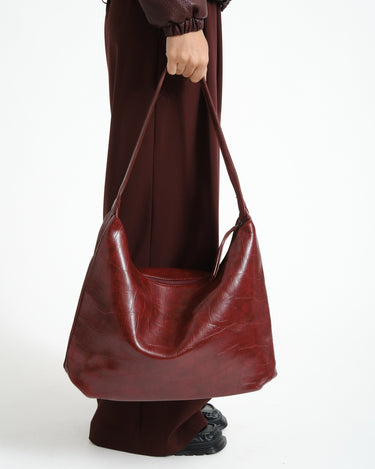 TILTIL Bag Croco Lola Bordeaux - Things I Like Things I Love