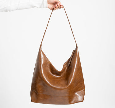 TILTIL Bag Croco Lola Bruin - Things I Like Things I Love