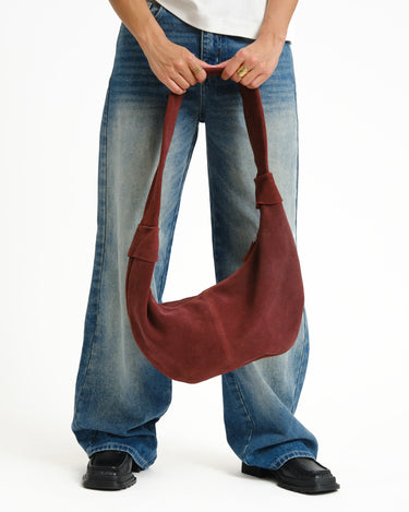 TILTIL Bag Leila REAL SUEDE Aubergine - Things I Like Things I Love