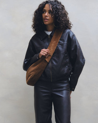 TILTIL Bag Leila REAL SUEDE Cognac - Things I Like Things I Love