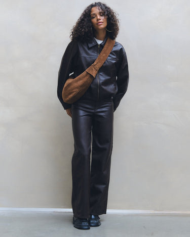 TILTIL Bag Leila REAL SUEDE Cognac - Things I Like Things I Love