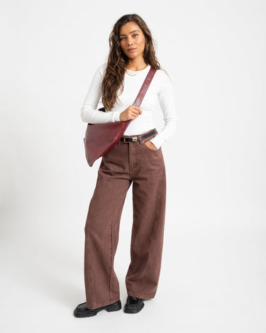 TILTIL Bag Noor Faux Leather Bordeaux - Things I Like Things I Love