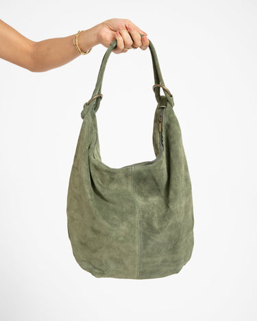 TILTIL Bag Suez Suede Green - Things I Like Things I Love