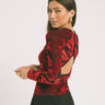 TILTIL Baro Longsleeve Open Back Red - Things I Like Things I Love