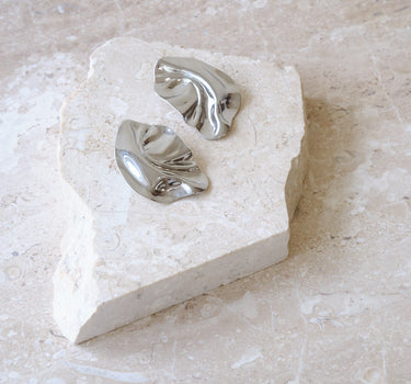 TILTIL Becka Large Stud Earring Silver Zilver - Things I Like Things I Love