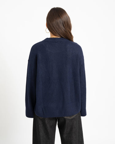 TILTIL Bora Pullover Donkerblauw - Things I Like Things I Love