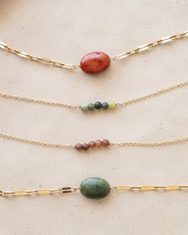TILTIL Bungle Resin Groen Bracelet Goud - Things I Like Things I Love