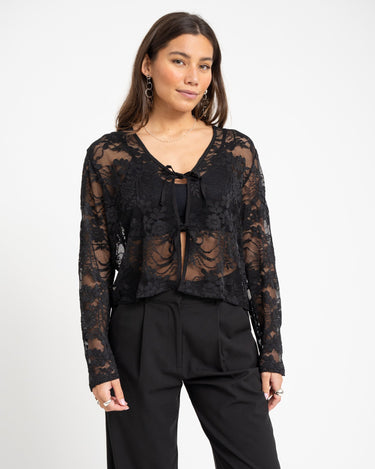 TILTIL Claire Blouse Lace Black - Things I Like Things I Love