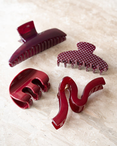 TILTIL Claw Clip Eloise Rood - Things I Like Things I Love