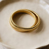TILTIL Double Snake Bangle Gold - Things I Like Things I Love
